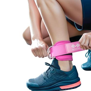 Imagem de Modvel Alça de tornozelo (única) para máquina de cabos – Acessório de academia ajustável e confortável para treinamento de força, levantamento de peso e recuperação de lesões – Suporte acolchoado