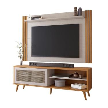 Imagem de Conjunto Para Sala Rack NT1175 e Painel NT1375 Para TV Até 60" Notável Móveis