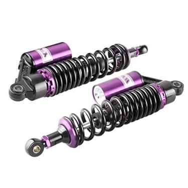 Imagem de Hegeiis 320 mm 31.8 cm 7 mm mola universal motocicleta amortecedor de ar suspensão traseira quadriciclo scooter moto sujeira para CBR600 CBR400 CB500 YZF XC EXC XCF preto roxo