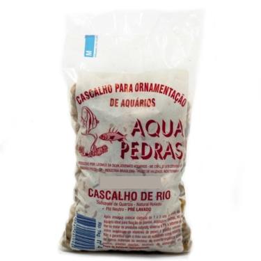 Imagem de Substrato Para Aquários Cascalho Mineiro Nº1 1 Kg Aqua Pedras