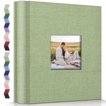 Imagem de popotop Álbum De Fotos 4X6 - 600 Álbuns Com Bolsos Horizontais E Verticais, Capa Linho Para Família, Casamento, Aniversário, Férias Bebê