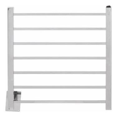 Imagem de Toalheiro Térmico Parede Premium Inox 75X57Cm Bivolt Crismoe - Flape