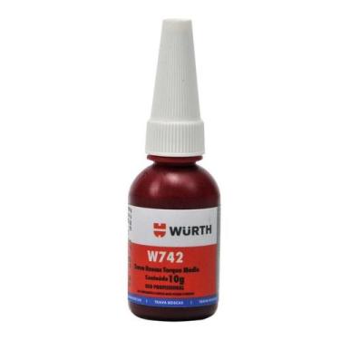 Imagem de Trava Roscas Torque Médio W742 10g - Wurth - 0893242010 - 2 Unidades