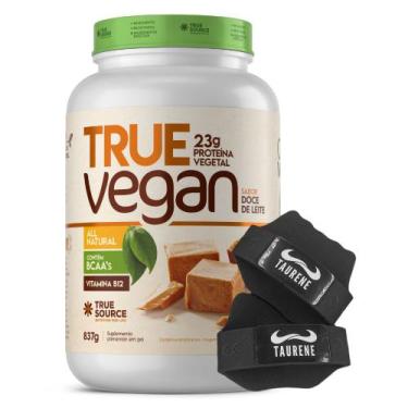 Imagem de Proteina Vegana Doce de Leite 837g Luva - True Source