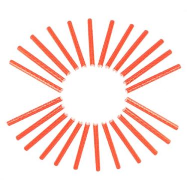 Imagem de ZJchao Adesivos Refletivos, Adesivos Refletivos para Roupas de Fita Refletor 24pcs 75 Mm Spokes Refletivos Com Ciclo de Raio de Raio para Reboques para Trailers (24pcs)