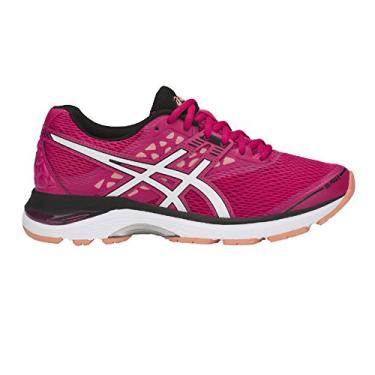 Imagem de Tênis esportivo ASICS 2018 feminino Gel-Pulse 9 Road Running rosa brilhante/branco/preto 4UK