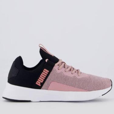 Imagem de Tênis Puma Flyer Beta BDP Feminino Rosa e Preto, 35