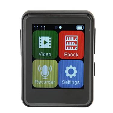 Imagem de Sonew 5.0 MP3 Player Com Redução Inteligente de Ruído Em HD e Funcionalidade de Livro Elétrico - 1,8 Polegada de Tela Sensível Ao Toque Tocador de Música de 32 GB de Preto (Cartão de memória de 32