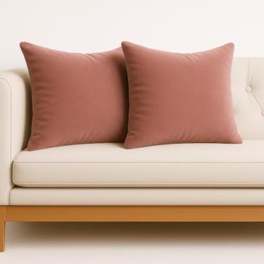 Imagem de Kit 2 Capa Almofada Veludo 45x45 Cores Diversificadas