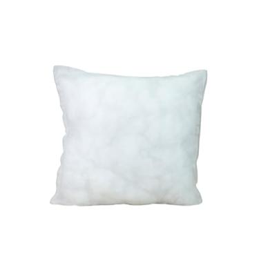 Imagem de Capa de Almofada Decorativa, 45x45 cm e 55x33 cm, Tecido Jacquard e Soft, com Zíper, Cores Lisas e Estampadas, Refis Avulsos (Branco, Refil Quadrado)