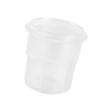 Imagem de Llazsybz Copo Dosador de Café, Acessórios para Máquina de Café Expresso, Peças para Pó, Copo Antiaderente Reutilizável para Pó de Café, Suprimentos para Café, 58mm transparente fosco