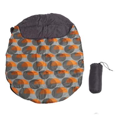 Imagem de OKJHFD Pet Sleeping Cushion Bag Polyester Dog Sleeping Bag Portable Warm Printing Pet Outdoor Sleeping Bag for Travel Camping for Indoor Outdoor Travel Camping Hiking Ba
