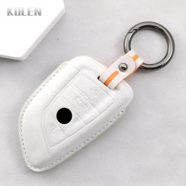 Imagem de BMW X1 X3 X5 X6 X7 1 3 5 6 7 Series Couro Carro Chave Remota Caso Capa
