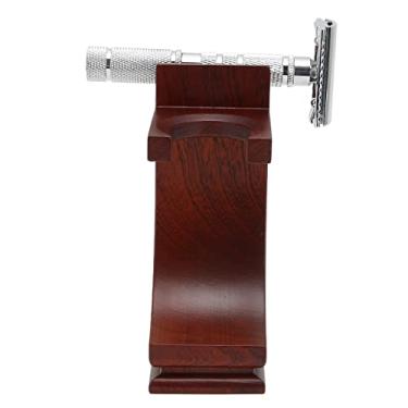 Imagem de Yctze Arbustos de Aranha de Aranha de Arremesso de Gotas Em Vinho Vermelho-armazenamento Estável e Elegante para Pincéis de Barbear Com Base Anti-deslizamento