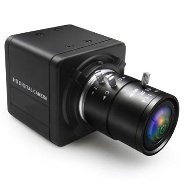 Imagem de Magnolia Câmera Usb De 8 Mp Com Zoom Óptico 4X, Webcam Lente Varifocal Manual 2,8-12 Mm, Mini Uvc 1080P, Sensor Videoconferência Imx179, Close-Up Para Computador Raspberry Pi