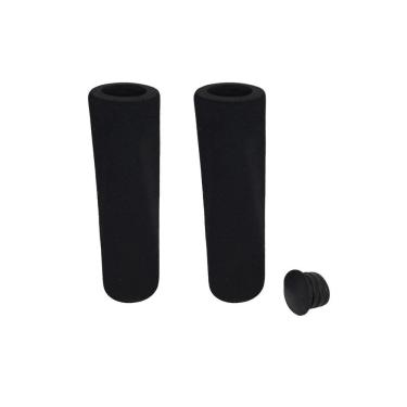 Imagem de Manopla Bike Bicicleta Punho Espuma 113Mm Com Plug