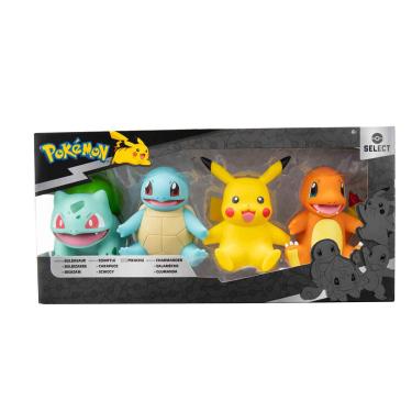 Imagem de Bonecos Pokémon Pikachu, Charmander, Squirtle E Bulbassauro