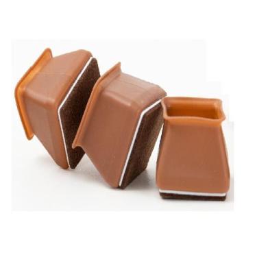 Imagem de Proteção Para Pé De Moveis Feltro Cadeira 16 Pezinhos - Geoprotector