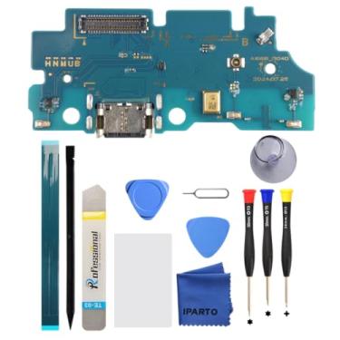 Imagem de iParto Kit de substituição de porta de carregamento para Samsung Galaxy A16 5G A166U USB Flex Dock Connector Carregamento Flex Substituição para SM-A166U SM-A166B SM-A166P SM-A166E SM-A166M