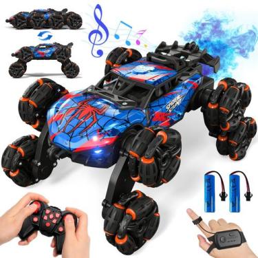 Imagem de Sensor de gestos RC Stunt Car Sunrad 8WD com spray e luz para crianças