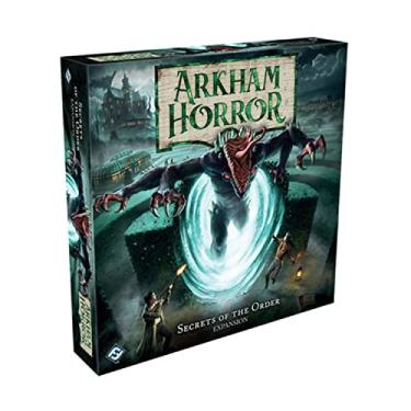 Imagem de Asmodee Arkham Horror Secrets of The Order Board Game Expansion - New Investigators, Scenarios, and Horrors, Cooperative Mystery Game, Ages 14+, 1-6 Players, 2-3 Hour Playtime