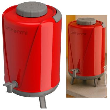 Imagem de Botijão Garrafa Térmica 10 Litros Torneira Café Chá Tererê