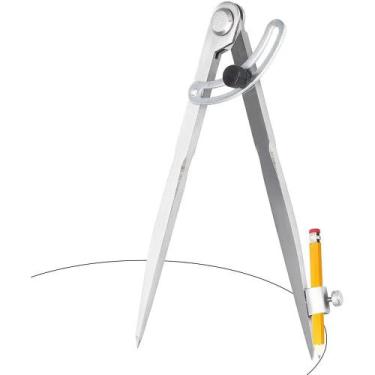 Imagem de Compasso De Carpinteiro Para Marcas Circulares De 100MM-300MM, Ferrame