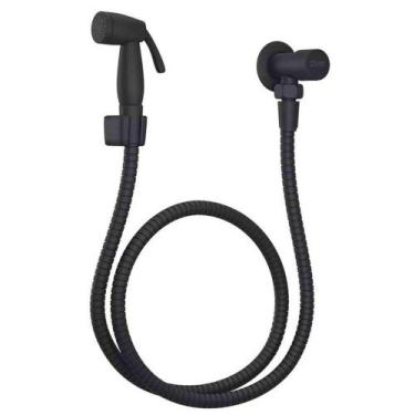 Imagem de Ducha Higienica Completa Fosca Chuveirinho Mangueira Banheiro Box Casa