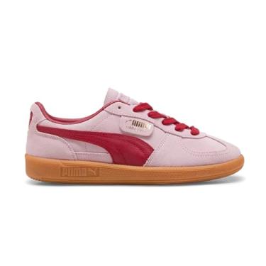 Imagem de PUMA Tênis feminino Palermo, Rosa malva/carmesim escuro, 36