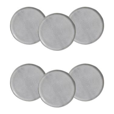 Imagem de Conjunto de Pratos Rasos Porto Brasil Bio Dust 27,5cm - 6 Peças