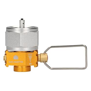 Imagem de Domary Gas Saver Plus Conversor de gás Shifter Refil Adaptador de conversão de tanque de gás Válvula adaptadora de gás para camping, caminhadas, pesca