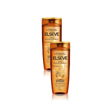 Imagem de Kit 2 Shampoo Elseve Óleo Extraordinário Nutrição 200ml