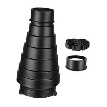 Imagem de Generic Kit de Snoot Óptico Cônico Acessórios de Grade de Favo de Mel Filtro de Cor para Fotografia de Viagem em Ambientes Internos Vídeo Artista Modelagem, Style a