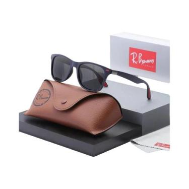 Imagem de Óculos De Sol Anti-reflexo UV400 Com Armação Quadrada Para Homens E Mu