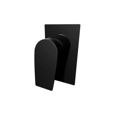 Imagem de Acabamento Monocomando Para Chuveiro Lorenzetti Loren Loft Square 4993 B83 Preto Preto