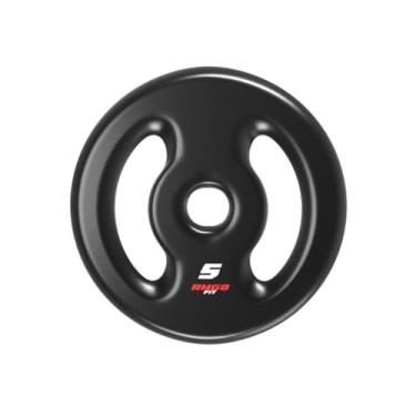 Imagem de Rmg8 Fit - ANILHA 5KG EMBORRACHADA PRETA