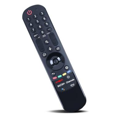 Imagem de Controle remoto infravermelho de substituição AKB76039902 MR22GA adequado para LG TV 65UQ7590PUB 65UQ7570PUJ 65UQ7570PUA OLED65C2SW 28LM400B-PU OLED42C2PUA 75QNED85AQA 50UQ900B-PU 00PUD (não Função de