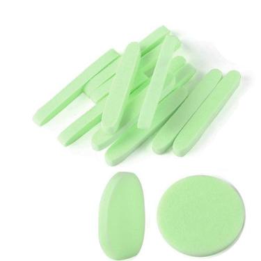Imagem de Esponja facial Tegelrying comprimida 240 unidades PVA verde