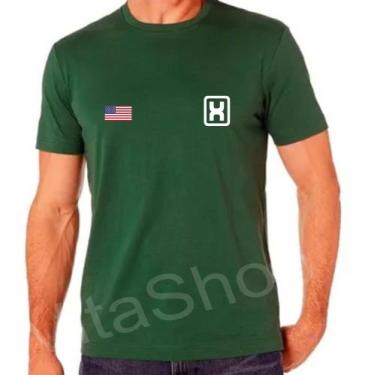 Imagem de Camiseta Texas Country Camisa unissex, Verde musgo, GG