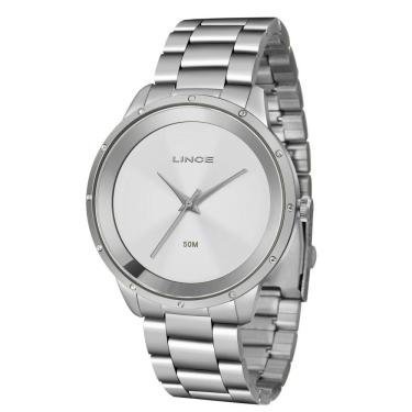 Imagem de Relogio Lince Feminino Lrm619l S1sx Prata Aço Analogico