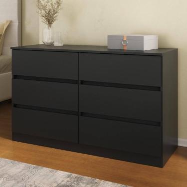 Imagem de Cômoda com 6 Gavetas 120cm Multimóveis MP4396