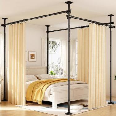 Imagem de Divisória de quarto Goovilla ajustável de 1,2 a 3,9 m de largura, 1,2 