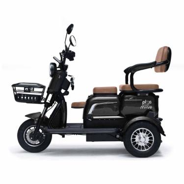 Imagem de Triciclo Elétrico - Smart PAM 800w 48v - Preto - Plug and Move