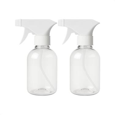 Imagem de Relluart - Kit 2 Frascos Borrifador Spray Pulverizador 250ml com Válvula Multiuso Transparente
