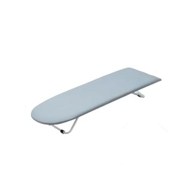 Imagem de Tabua De Passar Roupa Portátil Dobrável Mesa Com Porta Ferro Retrátil