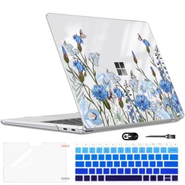 Imagem de LCMOCICO Capa compatível com laptop Microsoft Surface de 13 polegadas 2025 Copilot+PC (modelo 2095), capa rígida de plástico com padrão impresso para laptop Microsoft Surface de 13 polegadas 2025