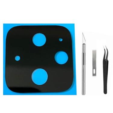 Imagem de Substituição de vidro da lente traseira da câmera traseira para Google Pixel 4/4 XL / 4A 4G /4A 5G, incluindo kit de ferramentas (para Pixel 4)