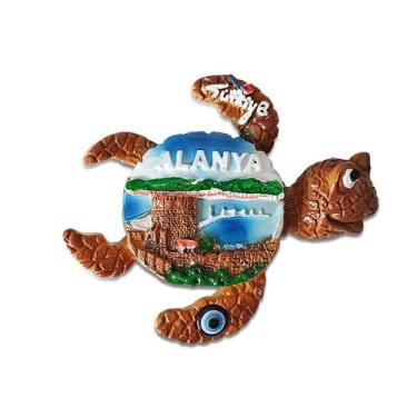 Imagem de Lembrança decorativa de resina de turquia Fridge Magnet 3D Alanya Turk