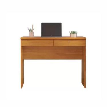 Imagem de Escrivaninha Felícia Com 2 Gavetas E Chave Jcm Movelaria Cinamomo