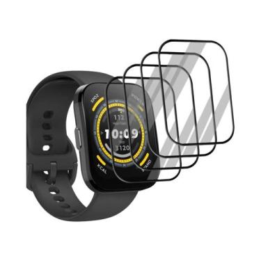 Imagem de Protetor De Tela Curvo 3D Amazfit BIP 6 Ultra-HD Com Cobertura Total A